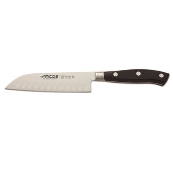 Faca Santoku Arcos Riviera 233200 Nitrum Aço com Punho de Lâmina Polyoxymethylene e 14 cm - 1