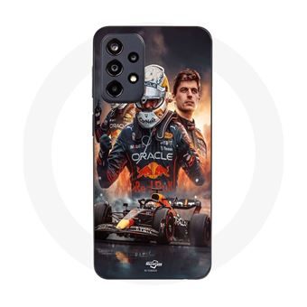 Capa Maniacase para Samsung Galaxy A33 5G Max Verstappen F1 Art Wallpaper - 1