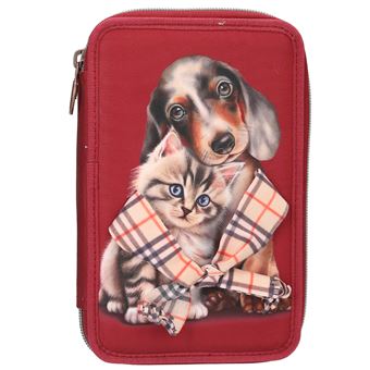 Estojo para Canetas TOPModel FU R EVER FRIENDS | Vermelho - 1