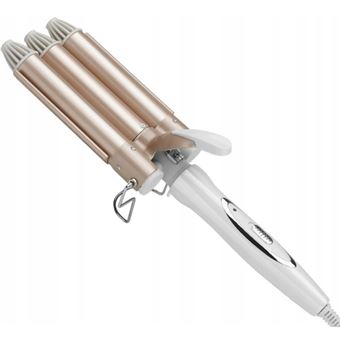 Modelador de Cabelo Resuxi Suttik LCD Display Digital com 3 Tubos | 25 mm - Dourado - 1