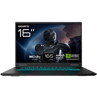 Computador Portátil GIGABYTE GAMING A16 3WHK3PT864SD | 16'' | AMD Ryzen 7 260 | GeForce RTX 5070 | 32 GB | SSD 1TB - 1