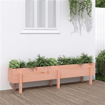 Canteiro elevado de Jardim vidaXL | 160x30x38 cm | madeira douglas maciça - 1