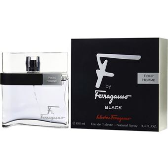 Perfume Masculino F Black Salvatore Ferragamo | EDT | 3.4 oz | 100 ml - 1