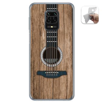 Capa Tumundosmartphone de Gel TPU para Xiaomi Redmi Note 9S / Note 9 Pro Wood design 11 desenhos - 1