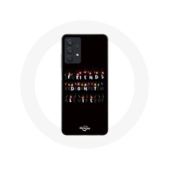 Capa Maniacase para Samsung Galaxy A32 5G de Stranger Things, pôster com 'Friends Don't Lie', Feliz Natal - 1