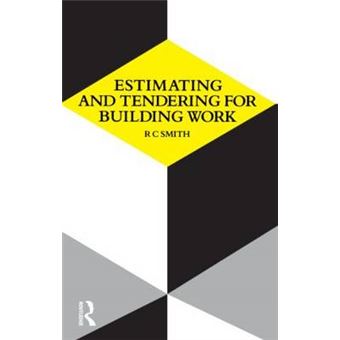 Estimating and Tendering for Building Work - Paperback - 1986 - 1