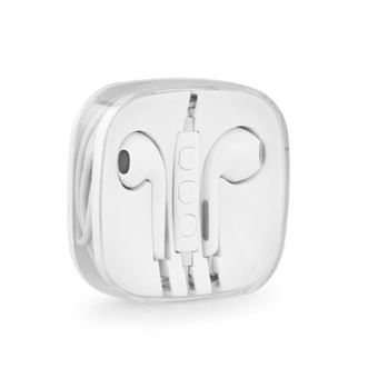 Auriculares Stereo Jack 3.5mm para Android - Brancos - 1