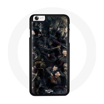 Capa Maniacase para Iphone 7 Vikings Teaser Temporada 6 Anexar Personagens Arte - 1