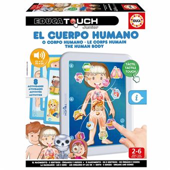 Descubro... O Corpo Humano Educa 19174 Touch Junior - 1