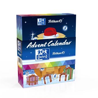Calendário de Advento Oxford & Pelikan | 34x9x28cm - 1