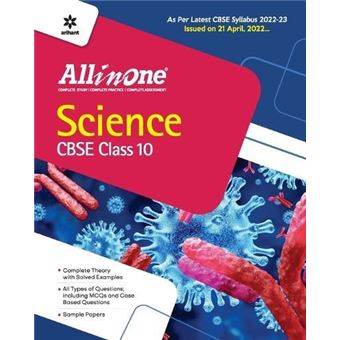 Cbse All In One Science Class 10 202223 Edition As Per Latest Cbse Syllabus Issued On 21 April 2022 - 1