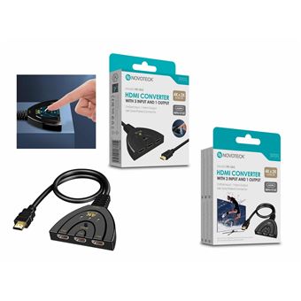 Conversor HDMI 1TO3 Novoteck HK-065 - 1