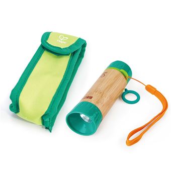 Lanterna Hape Hand-Powered Flashlight | Bamboo, Verde - 1