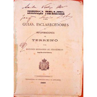 Instrucção preparatoria para guias, esclarecedores e informadores de terreno. - 1