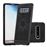Capa Magunivers para Samsung Galaxy S10 | TPU + PU |padrão floral - Preto_0