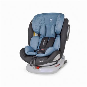 Cadeira Auto Coccolle Hapi | Isofix 0-36 kg 360 rotativo | Ozy Blue - 1