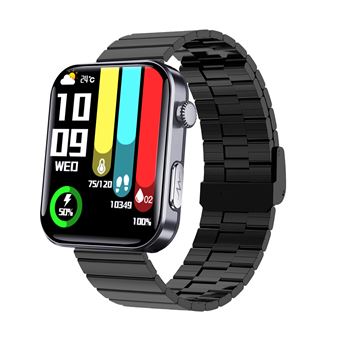 Smartwatch Chronus | 2,01" | Monitoramento de ECG | Monitoramento de Saúde | Preto - 1