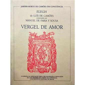 Vergel de amor. elegia de luís de camões. - 1