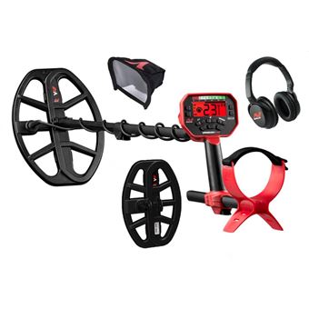 Pack Detector de Metais Minelab Vanquish 540 Pro | Preto/ Encarnado - 1