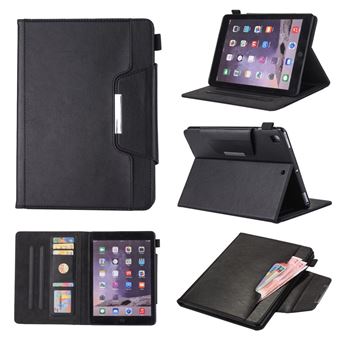 Capa Magunivers PU  Suporte preto smart para Apple iPad Air,iPad 9.7 (2017),iPad Air 2,iPad Pro 9.7,iPad 9.7 (2018) - 1