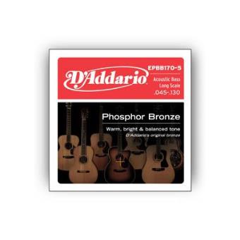 D'Addario EPBB170-5 corda de guitarra - 1