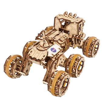 Puzzle 3D Ugears Mars Rover Habitado | Madeira - 1