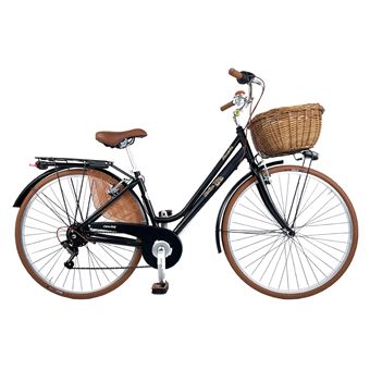 Bicicleta de Cidade Dolce Vita by Canellini VENEZIA com Cesto | Preto - 1