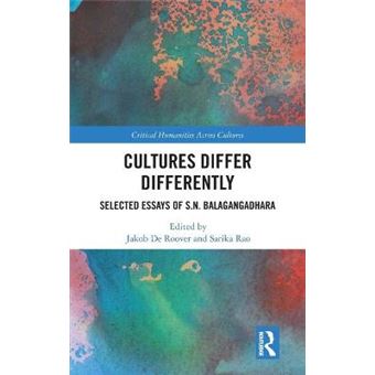 Cultures Differ Differently - 1