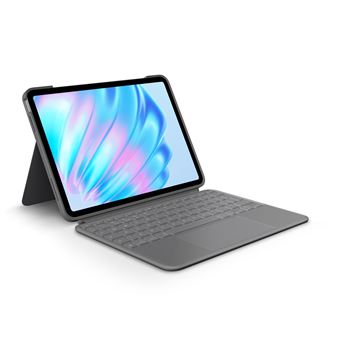 Teclado para Dispositivos Móveis Logitech Combo Touch | Cinzento - 1