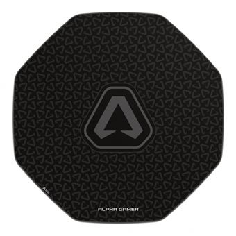 Tapete para Cadeira Gaming Alpha Gamer Octan Icon - Preto / Cinza - 1