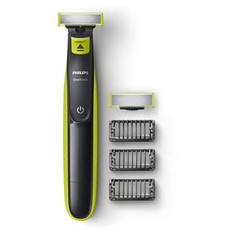 Aparador de Barba Philips QP2520/30 OneBlade | Verde, Cinzento - 1