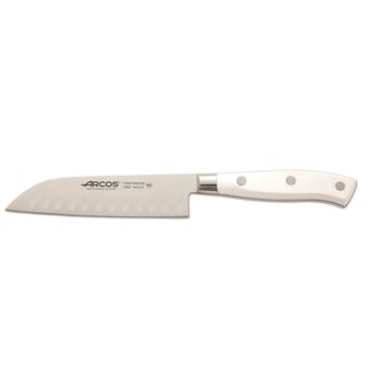Faca Santoku Arcos Blanc 233224 Riviera de Nitrum Aço com Punho de Polyoxymethylene e 14 cm - 1