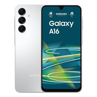Smartphone Samsung Galaxy A16 | 4 GB | 128 GB | Dual SIM híbrido | Cinzento - 1