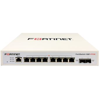 Switch de Rede Fortinet FortiSwitch 108F-FPOE | Branco - 1
