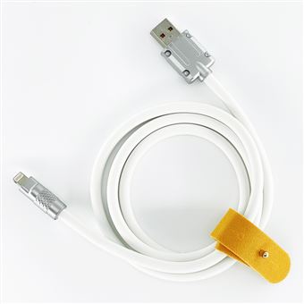 Cabo USB Lightning V-REEL para iPhone/ipad | 1.5 m - Branco - 1