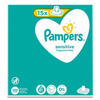 Toalhetes para Bebé Pampers 81687213 | Turquesa - 1