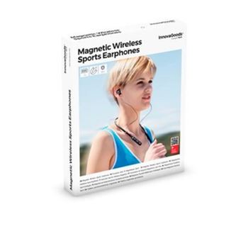 Auriculares Magnéticos sem Fios Desportivos InnovaGoods - 1