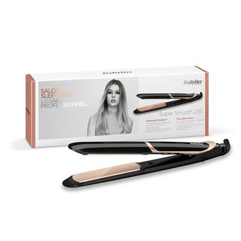 Alisador de Cabelo BaByliss Super Smooth 235 Titanium | Rosa dourado - 1
