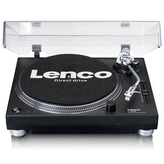 Gira-discos Lenco L-3809 | Prateado - 1