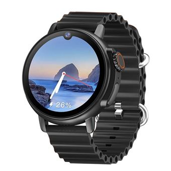 Smartwatch CHRONUS com tela AMOLED | Redondo | 1,6 " | à prova d'água | Bluetooth | Compatível com iPhone Android | Preto - 1