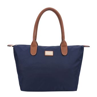 Bolsa Tote Gallantry grande de poliéster | Azul escuro - 1