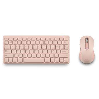 Teclado Wireless + Rato NGS FANTASY (AZERTY, FR) | Idioma: Francês | Rosa - 1