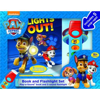 Paw Patrol Book & Flashlight Set - 1