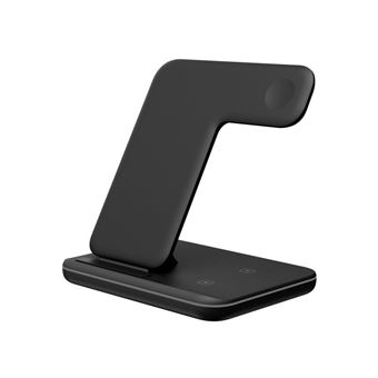 Carregador Wireless 3 em 1 OVISBAI para iPhone/Samsung/HUAWEI /Xiaomi | 15W - Preto - 1