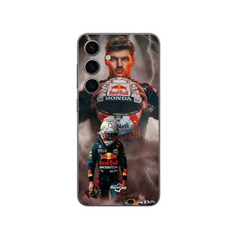 Capa Maniacase para Samsung Galaxy S24 plus verstappen flash Capa Maniacase paracete Fórmula 1 F1 - 1