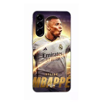 Capa Maniacase para Samsung Galaxy A36 | Kylian Mbappe Real Madrid Papel de parede - 1