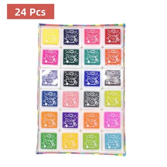 Carimbos Inkpad CO-Phénix | Scrapbooking DIY | Lavável | Não Tóxico | para Diário de Cartão | 24 cores - 1