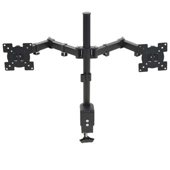 Suporte de Monitor vidaXL para Secretária 32"" Altura Ajustável BrAço Duplo