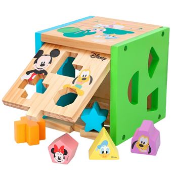 Cubo de Madeira ColorBaby | Formas Disney - 1