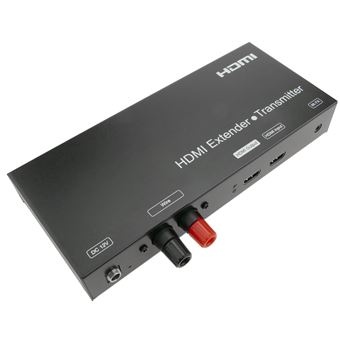 Extensor de HDMI BeMatik Extensão FullHD 1080p Através do Cabo de 2 Fios 3800m - Transmissor - 1
